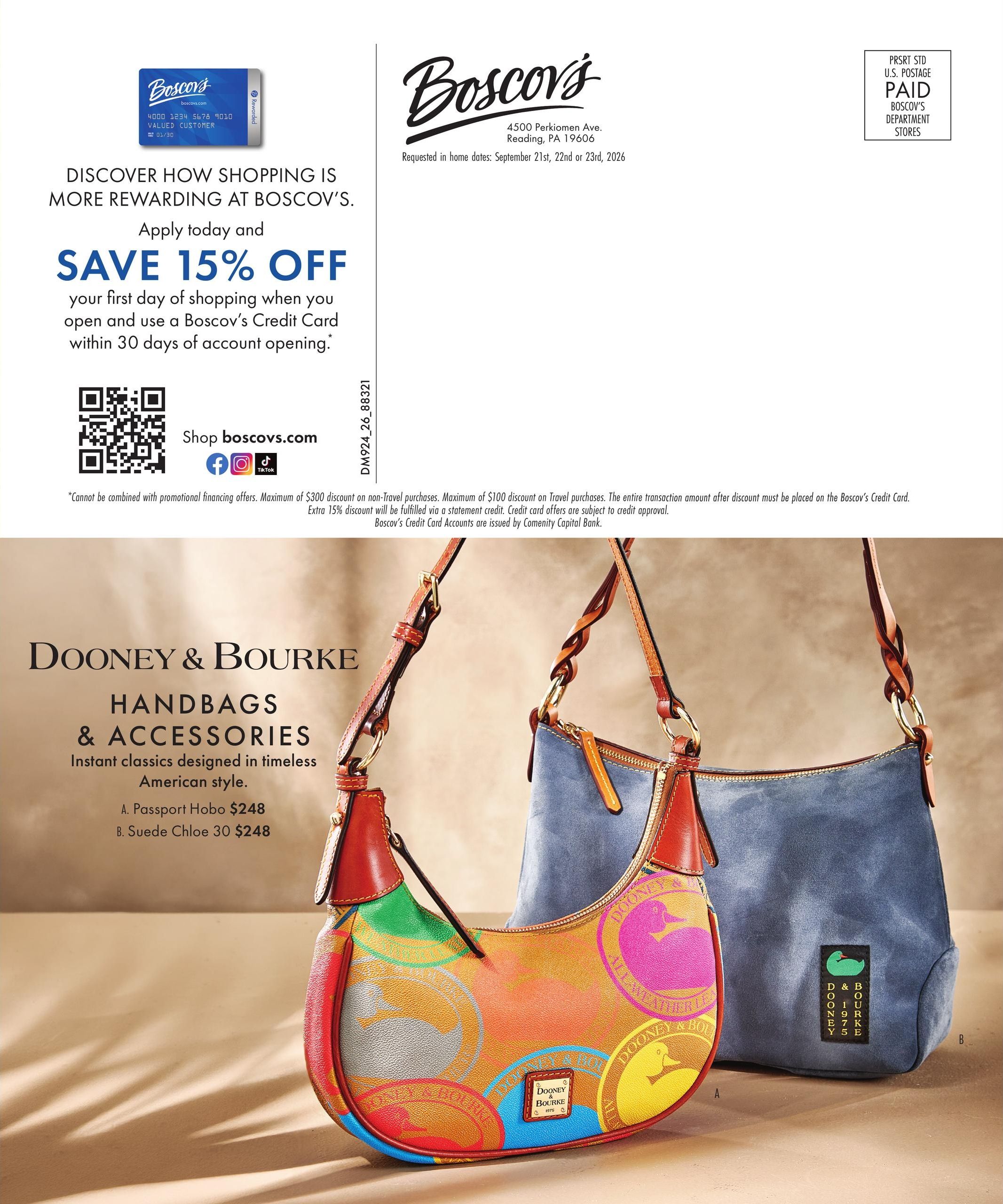 Boscov's Fall Fashion Weekly Ad September 24 - October 7, 2026