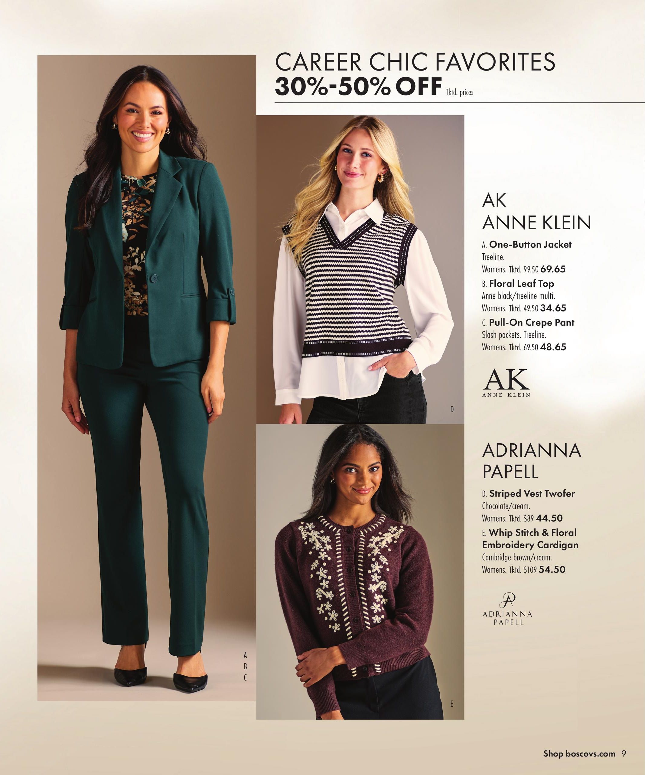 Boscov's Fall Fashion Weekly Ad September 24 - October 7, 2026