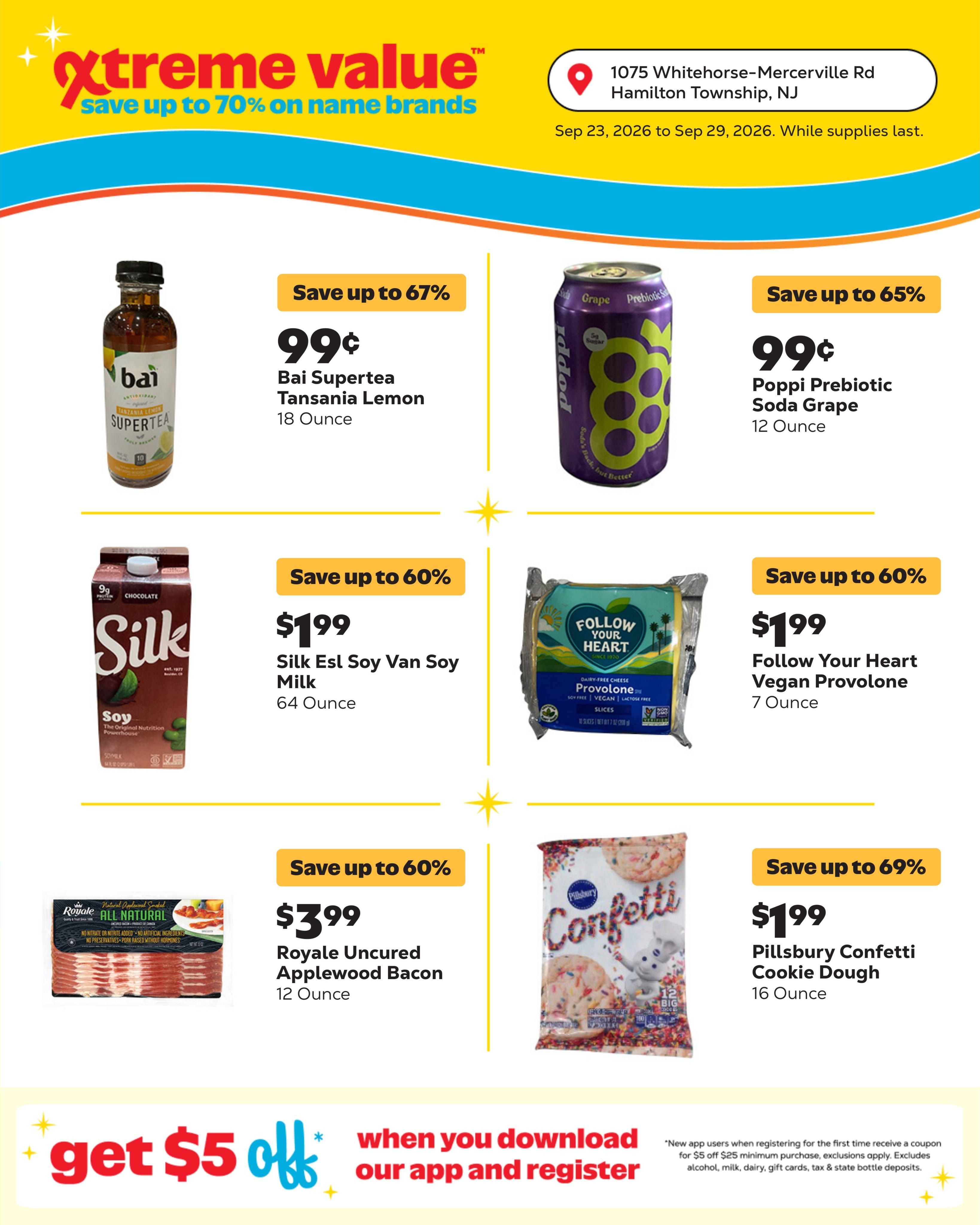 Grocery Outlet (Trenton Area, NJ) Weekly Ad September 23 - 29, 2026