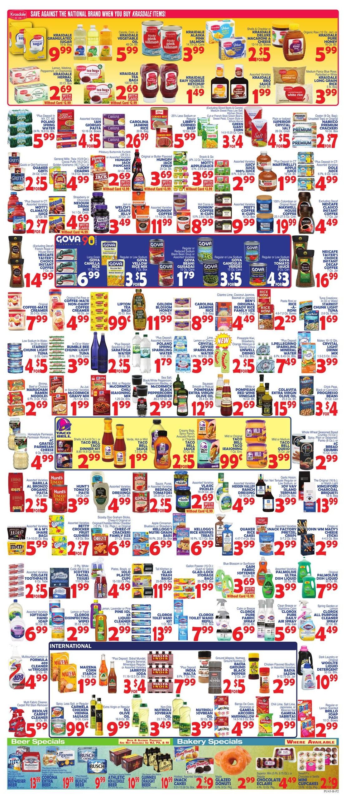 Bravo Supermarket (Jersey City-Newark Area, NJ) Weekly Ad September 25 - October 1, 2026
