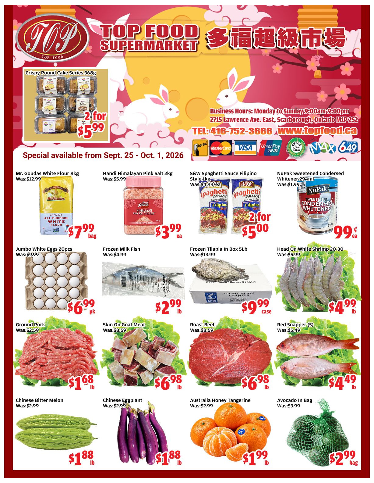 Top Food Supermarket Flyer September 25 to October 1
