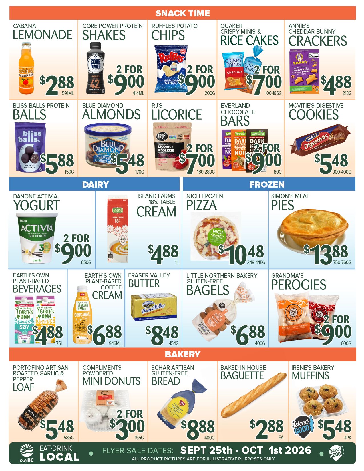 Urban Grocer Flyer September 25 to October 1