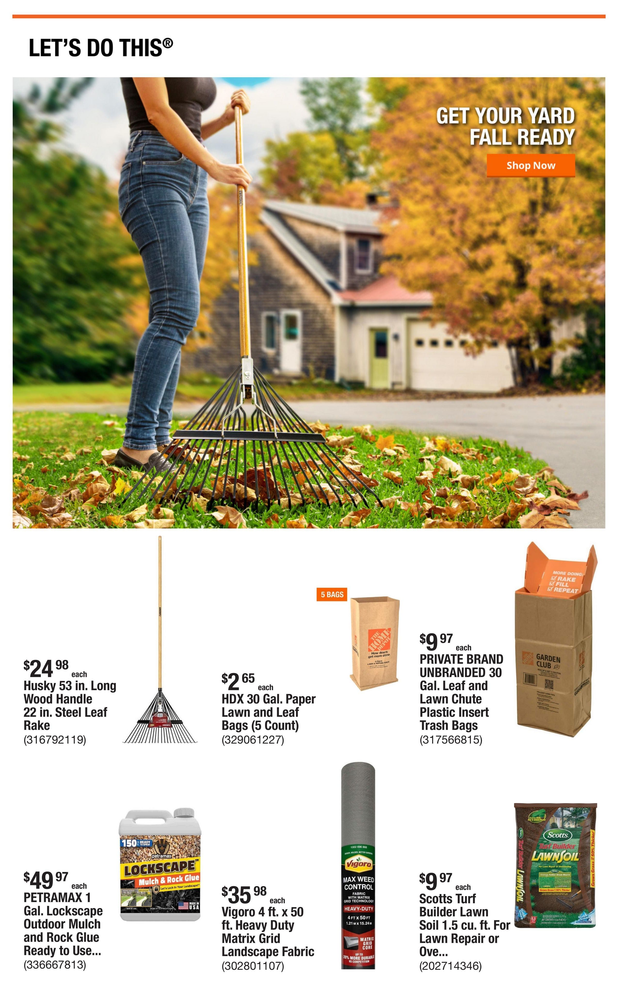 Home Depot (Moscow Area, ID) Weekly Ad September 24 - October 1, 2026