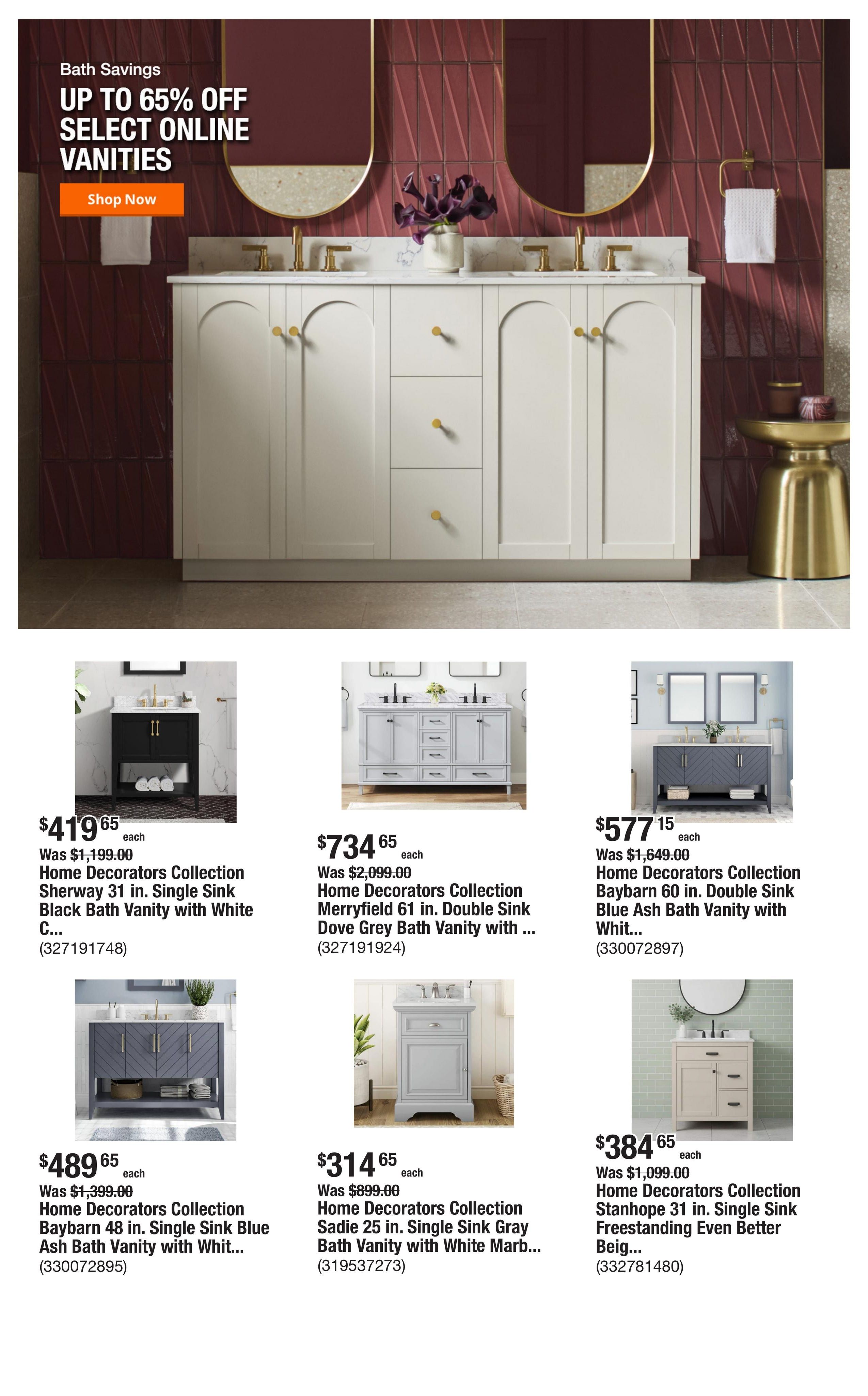 Home Depot (Natchitoches Area, LA) Weekly Ad September 24 - October 1, 2026