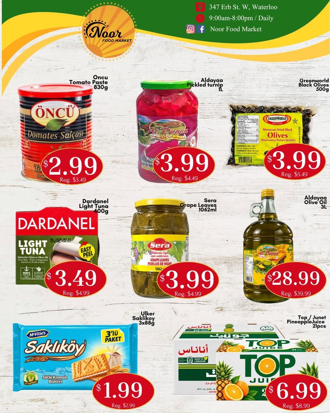 Noor Food Market Flyer September 25 to October 1