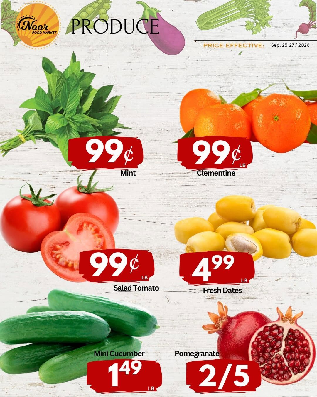 Noor Food Market Flyer September 25 to October 1