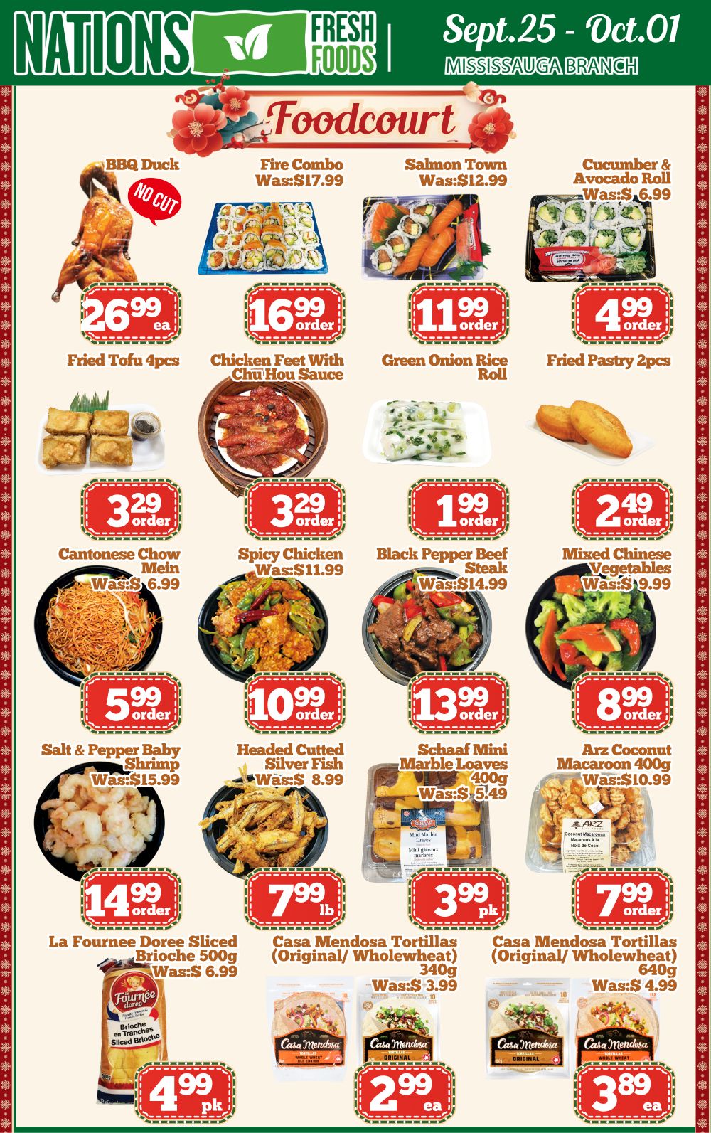 Nations Fresh Foods (Mississauga) Flyer September 25 to October 1