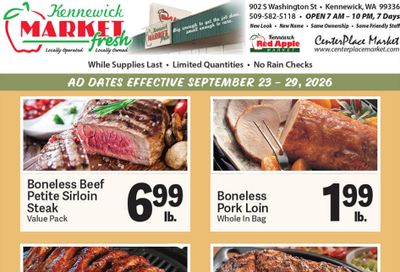 Kennewick Red Apple Market Weekly Ad September 23 - 29, 2026