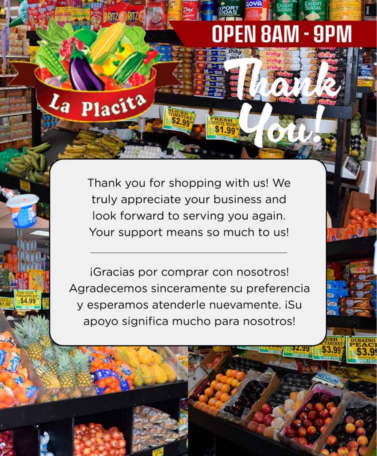 La Placita Fresh Market Weekly Ad September 25 - October 1, 2026