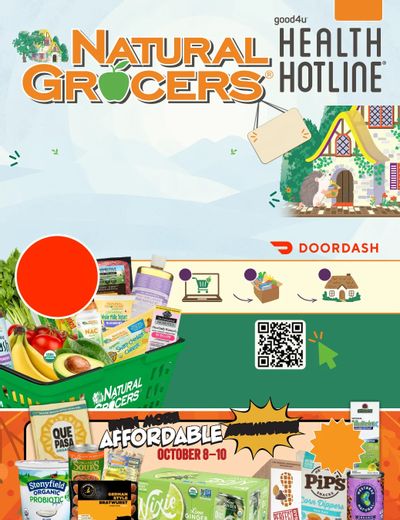 Natural Grocers Health Hotline Magazine Weekly Ad September 25 - October 24, 2026