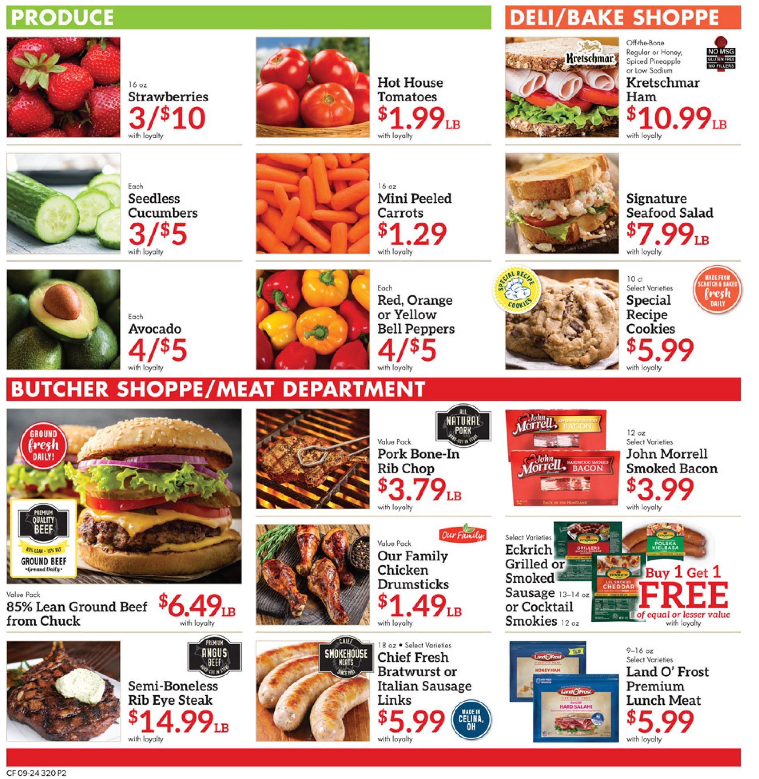 Chief Supermarket Weekly Ad September 24 - 30, 2026