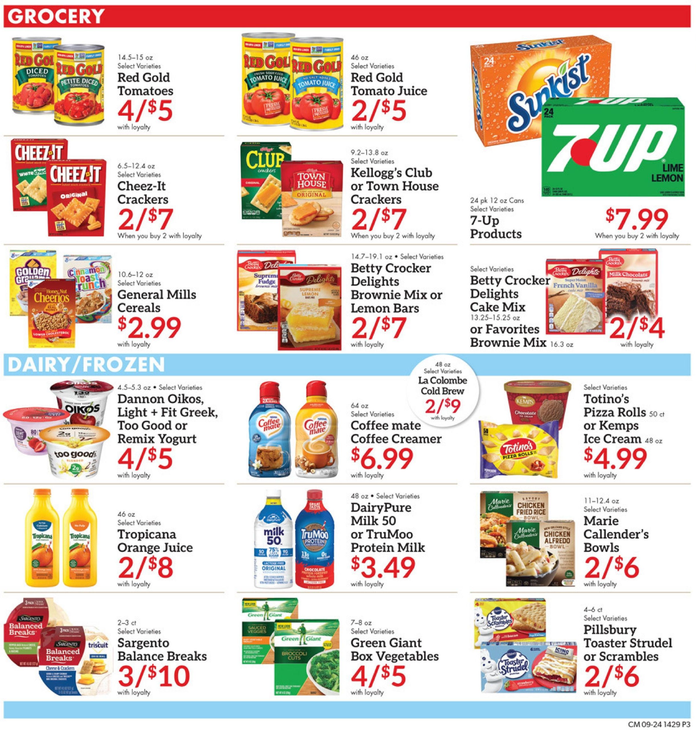 Chief Supermarket Weekly Ad September 24 - 30, 2026