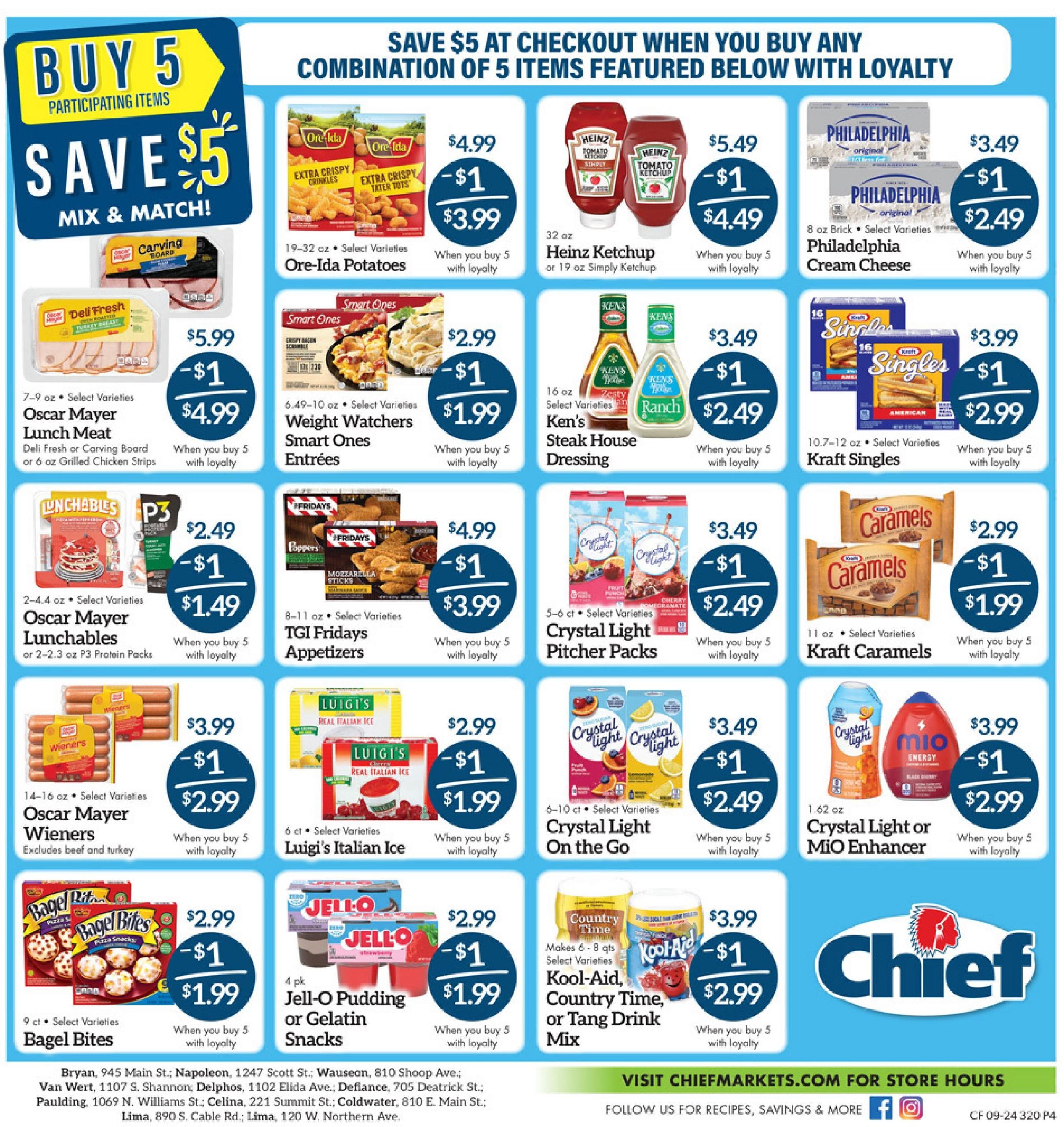 Chief Supermarket Weekly Ad September 24 - 30, 2026