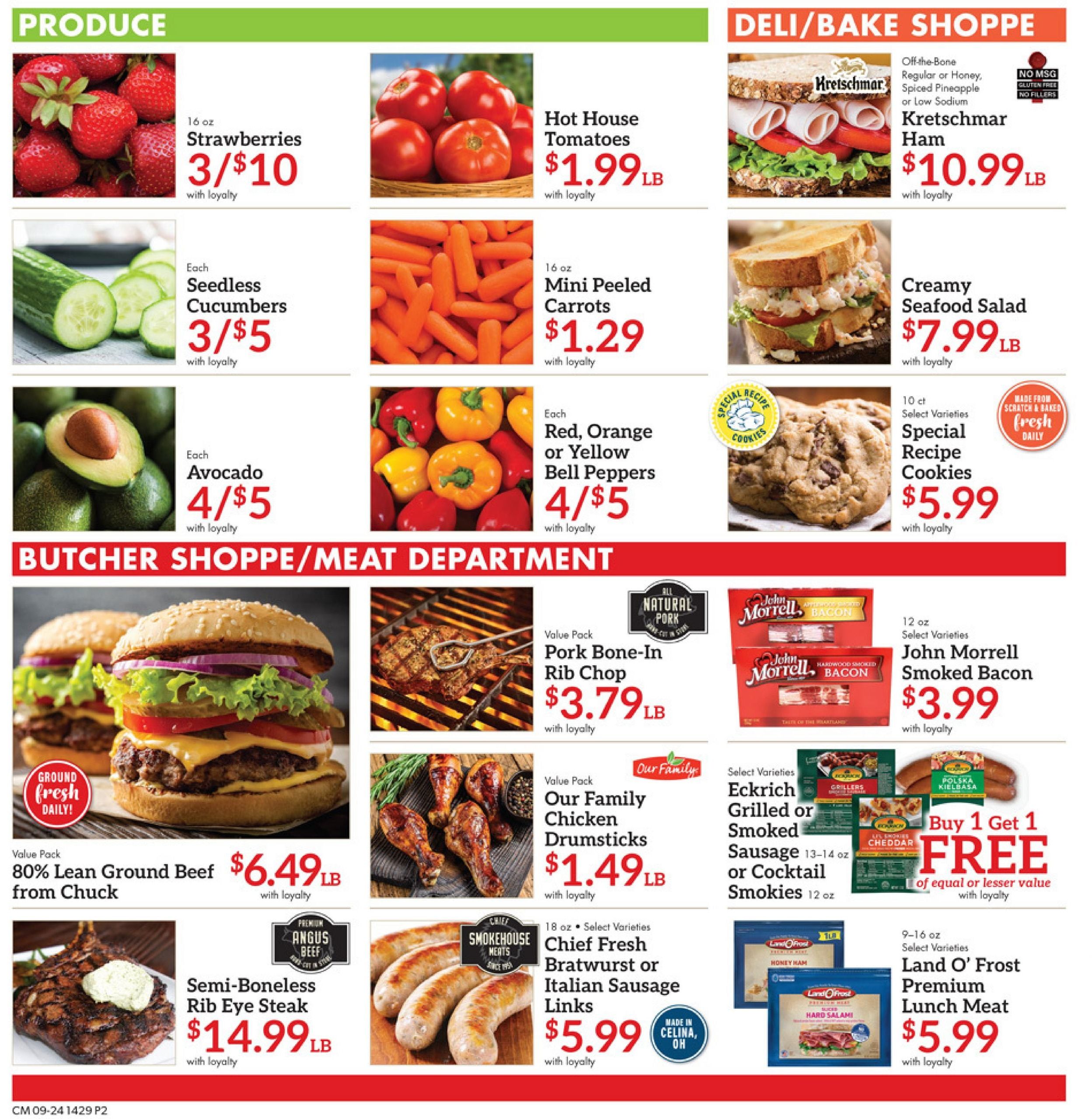 Community Markets Weekly Ad September 24 - 30, 2026