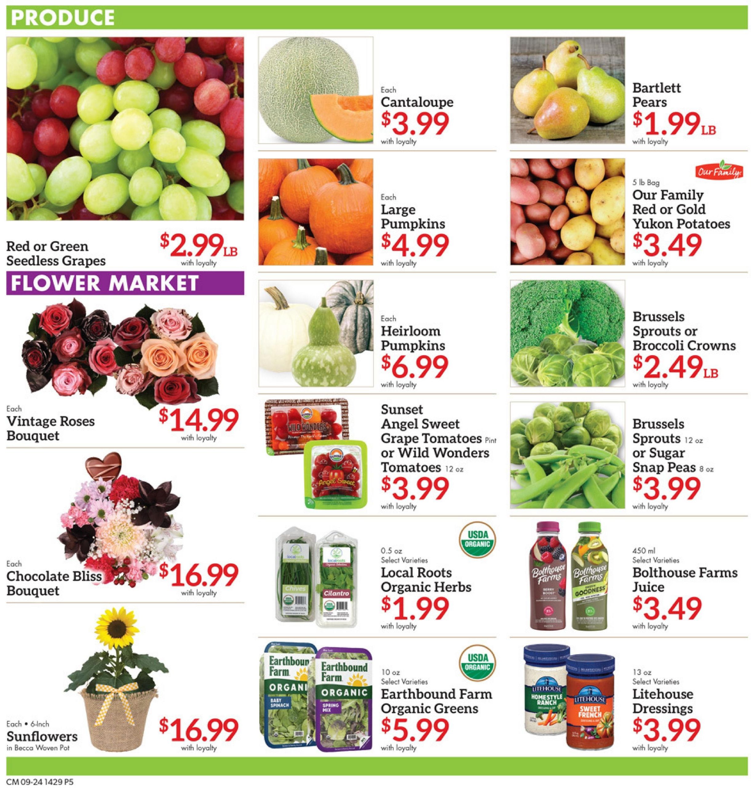 Community Markets Weekly Ad September 24 - 30, 2026