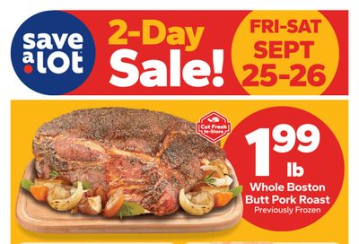 Save a Lot Food Stores (1240 Andrews Rd, Murphy, NC) Special Promotion Weekly Ad September 25 - 26, 2026
