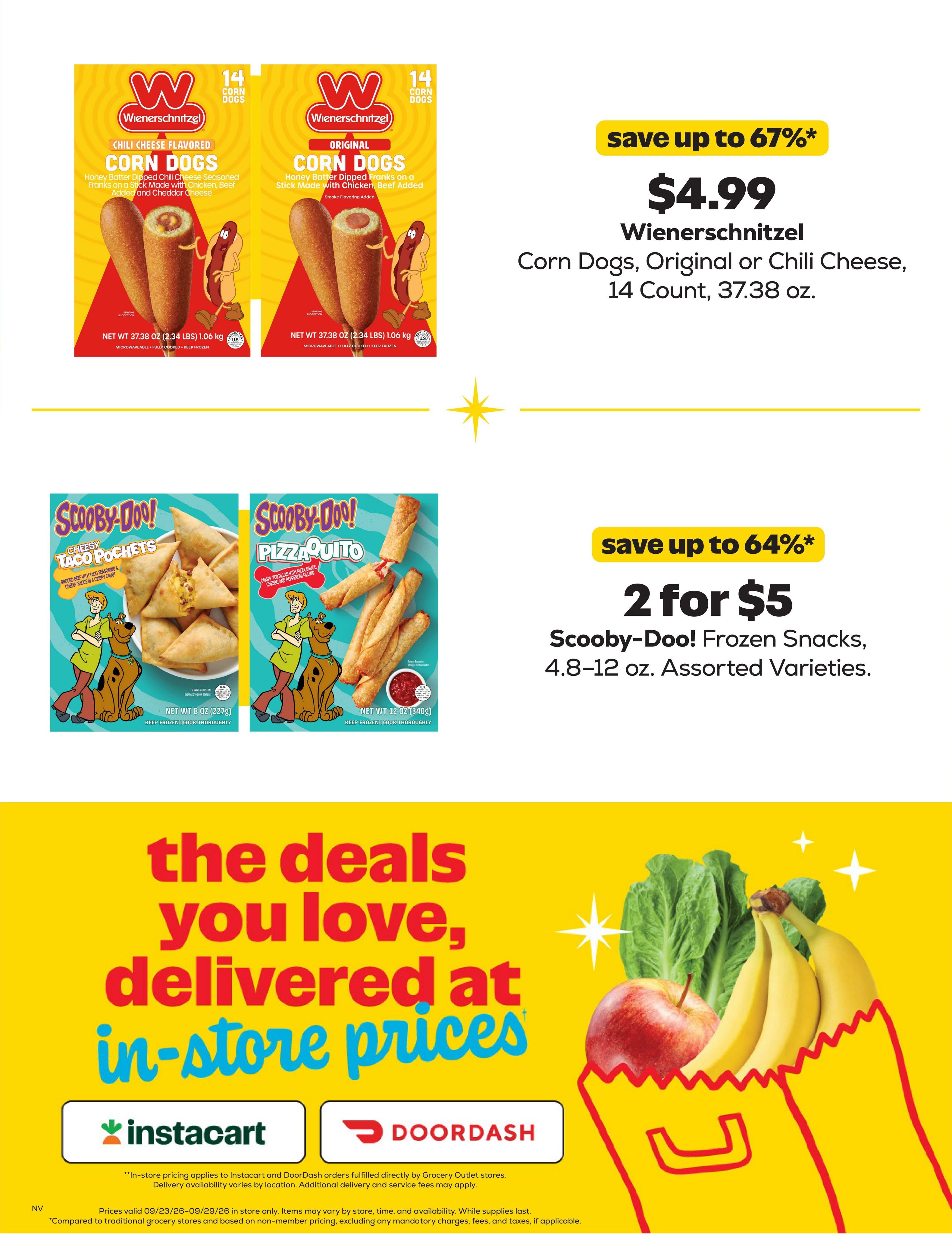 Grocery Outlet (Loyalton Area, CA) Weekly Ad September 23 - 29, 2026