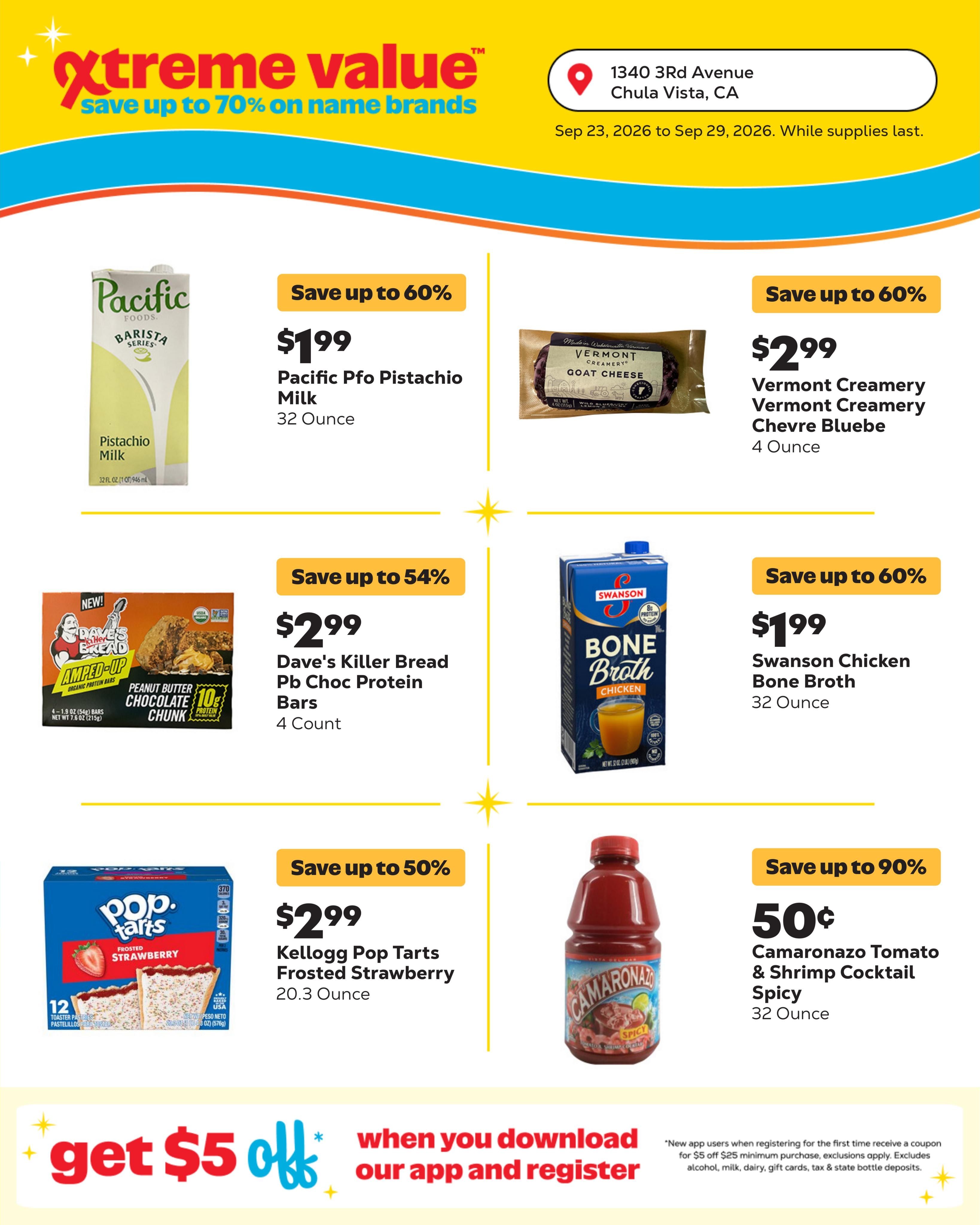 Grocery Outlet Weekly Ad September 23 - 29, 2026