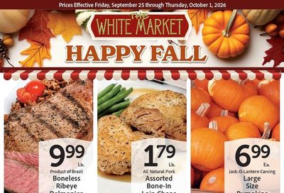 The White Market Weekly Ad September 25 - October 1, 2026