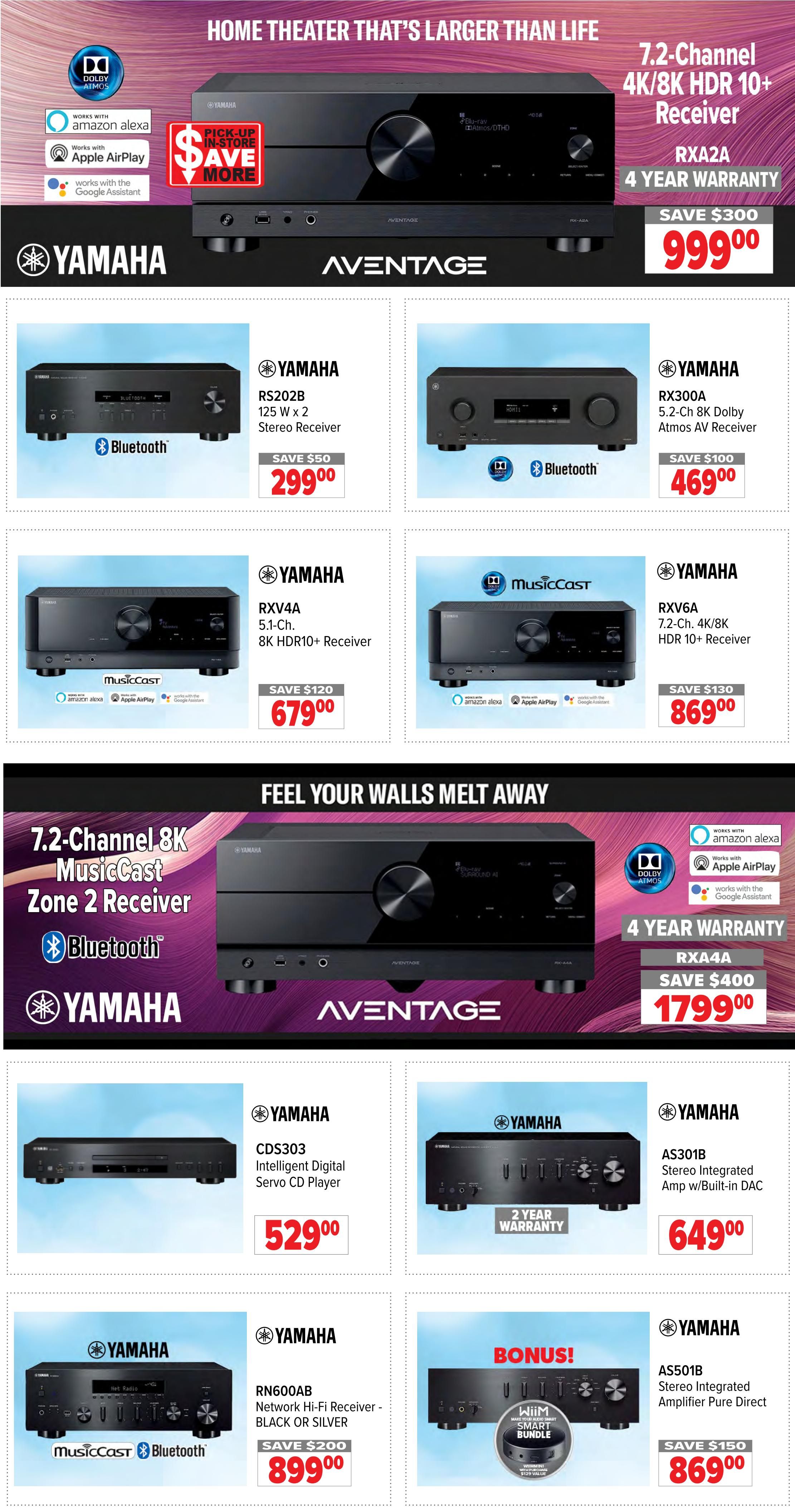 2001 Audio Video Flyer September 25 to October 1