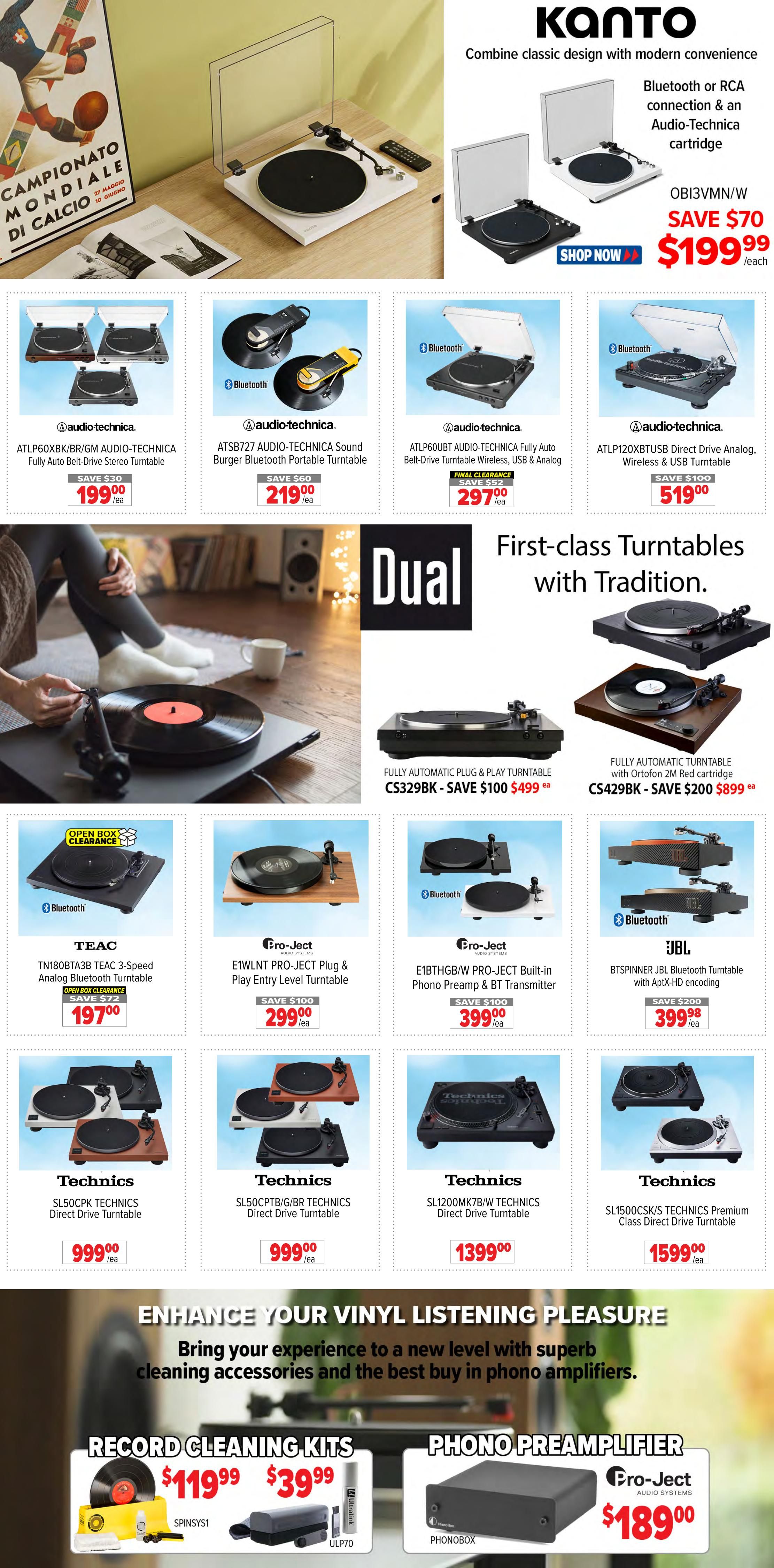 2001 Audio Video Flyer September 25 to October 1