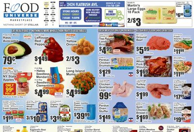 Food Universe (2424 Flatbush Ave., Brooklyn, NY) Weekly Ad September 25 - October 1, 2026