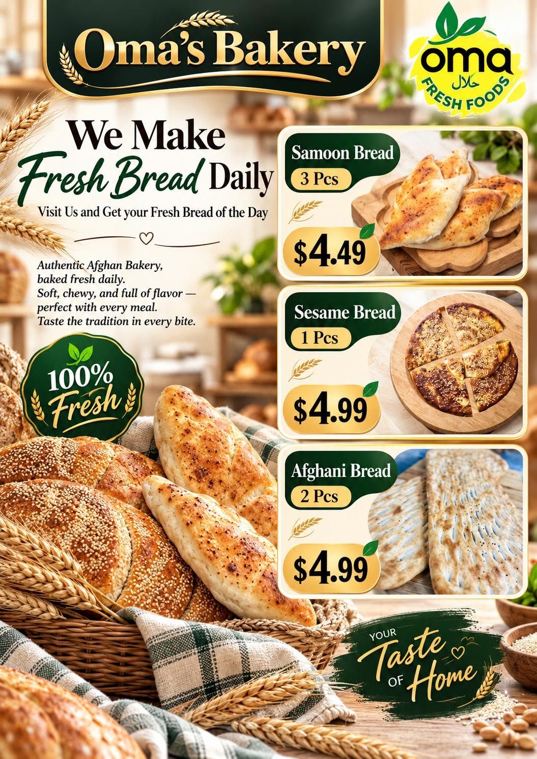 Oma Fresh Foods Flyer September 25 to October 1