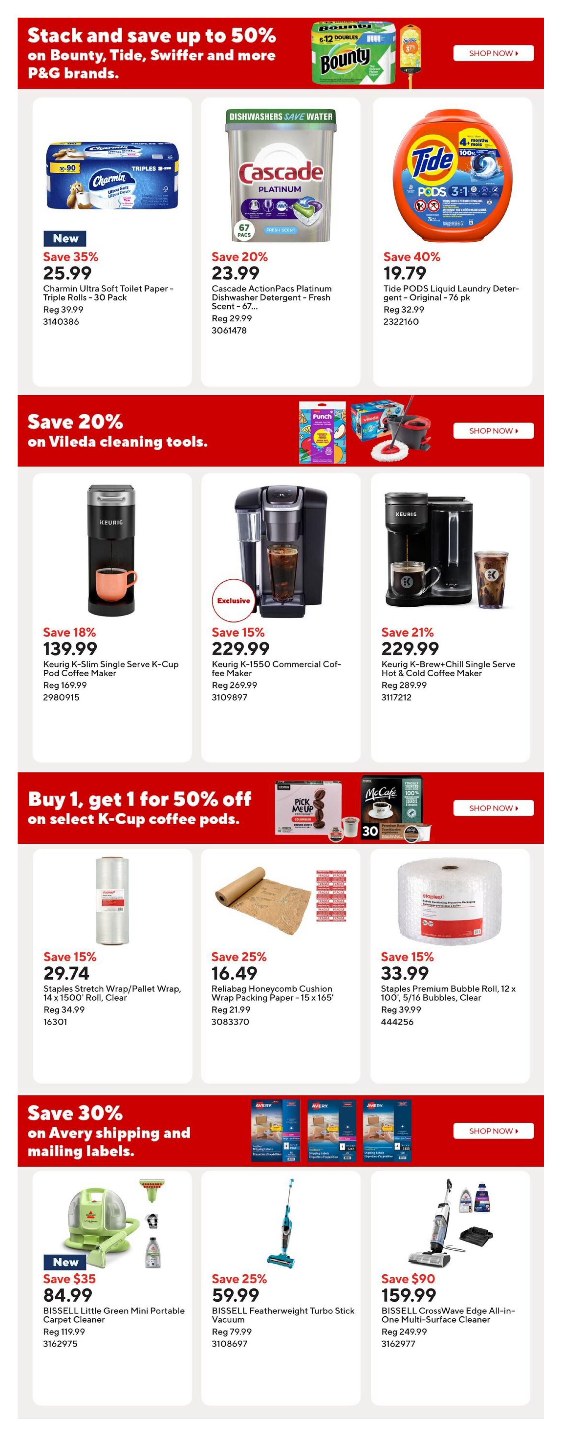 Staples Flyer September 25 to October 1