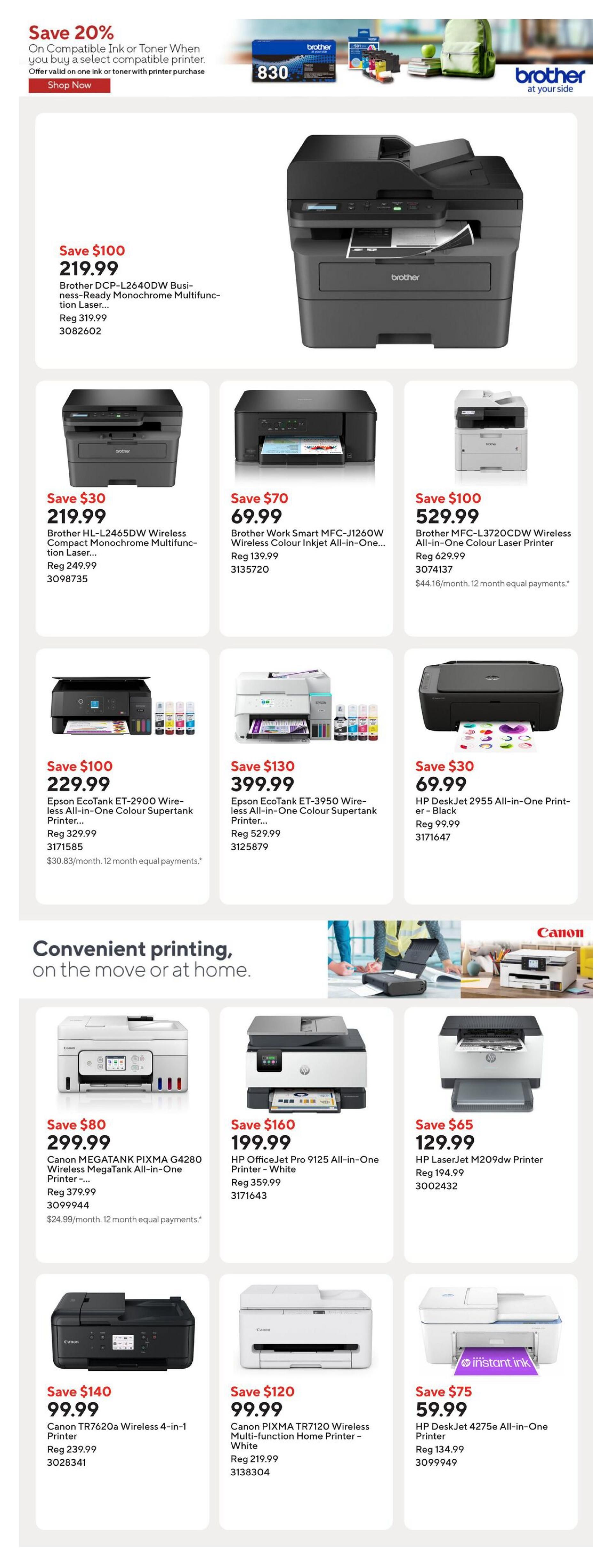 Staples Flyer September 25 to October 1