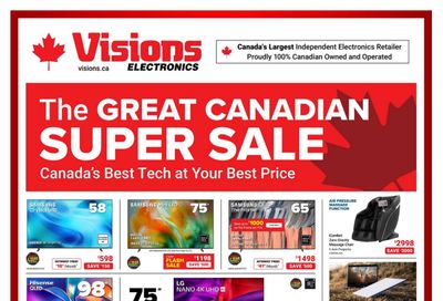 Visions Electronics Flyer September 25 to October 1
