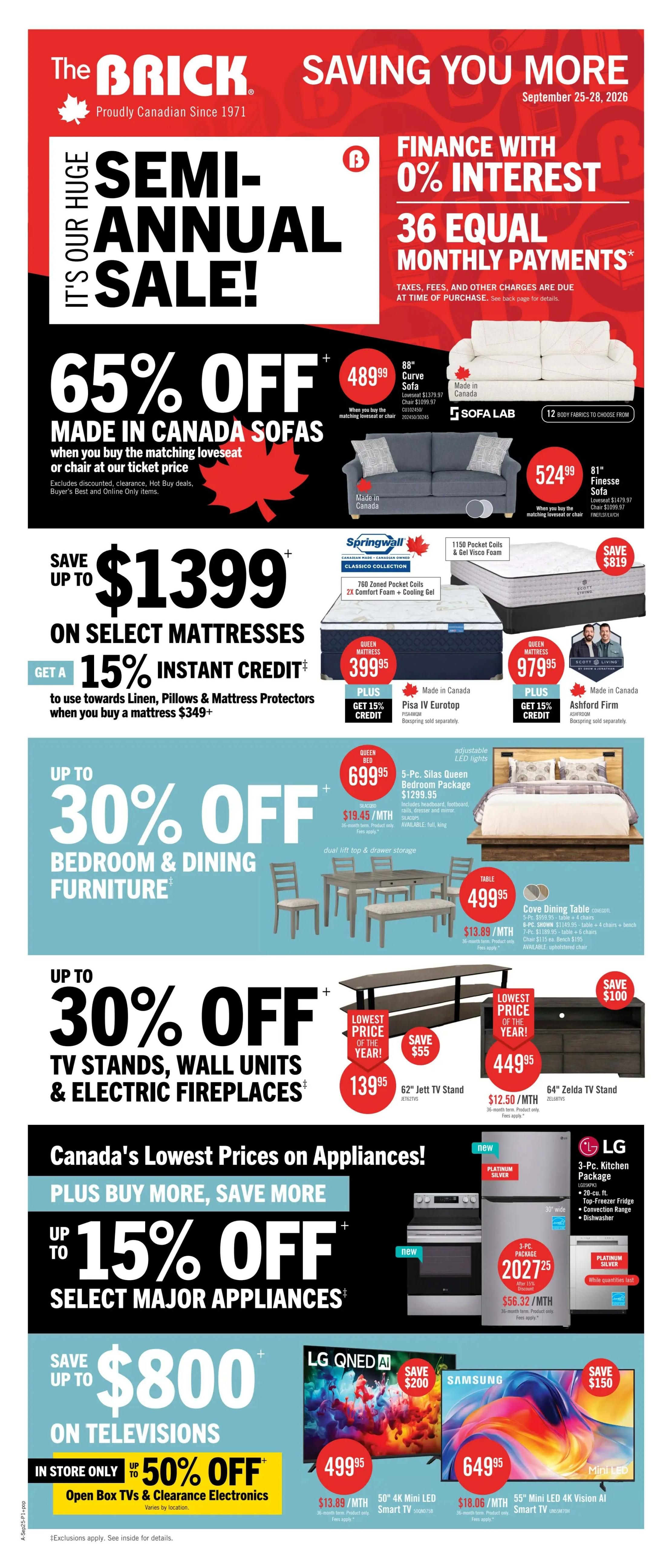 The Brick Flyer September 25 to 28