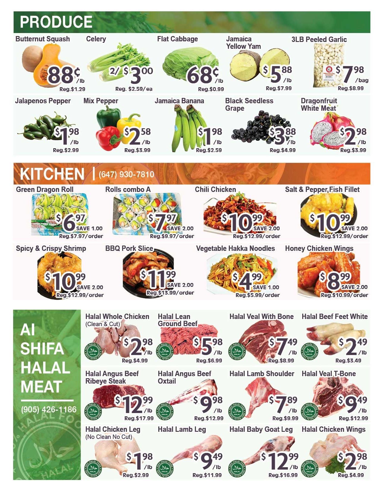 Blue Sky Supermarket (Pickering) Flyer September 25 to October 1