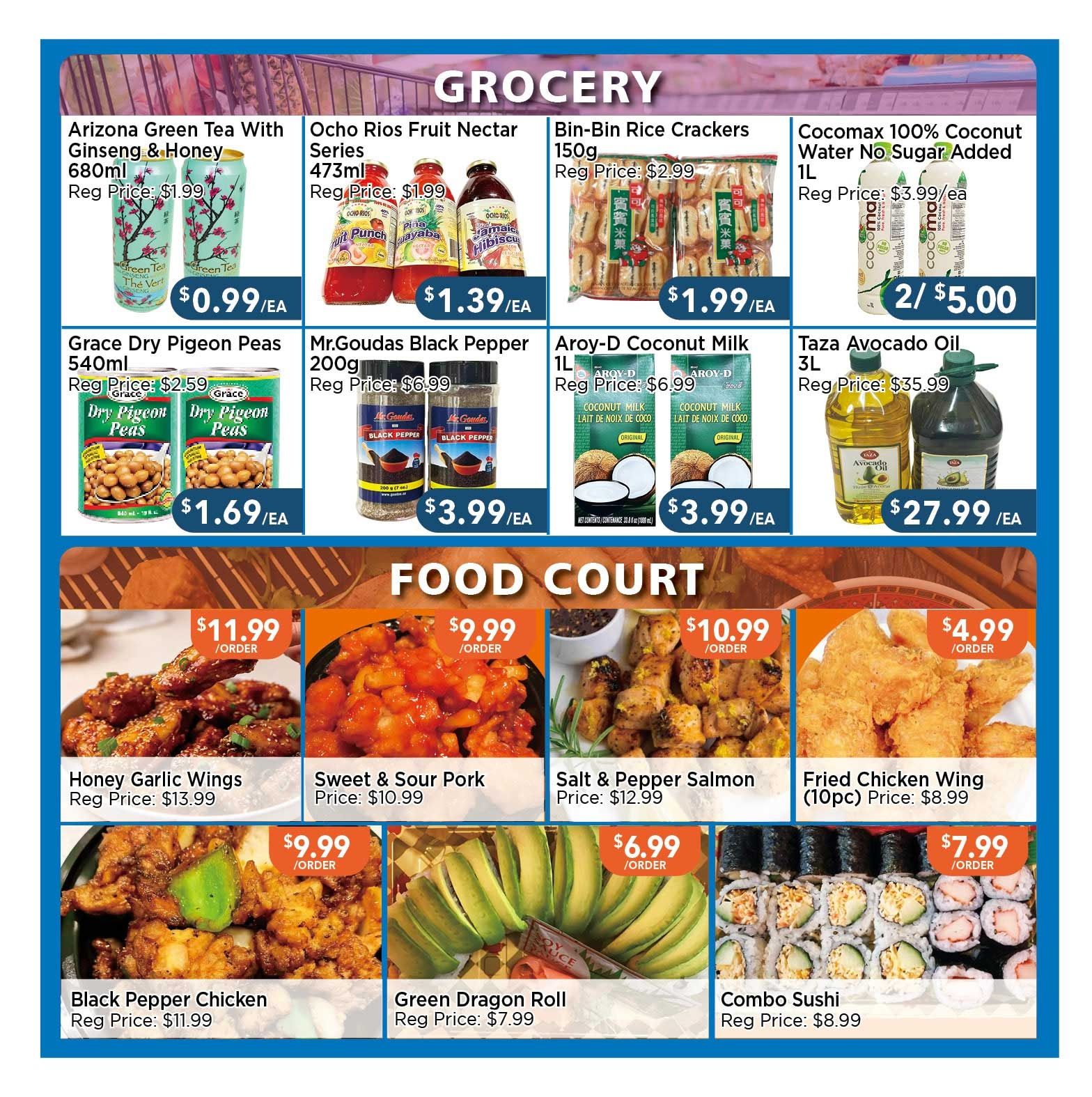 Blue Sky Supermarket (North York) Flyer September 25 to October 1