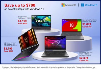 Canada Computers Flyer September 25 to October 1