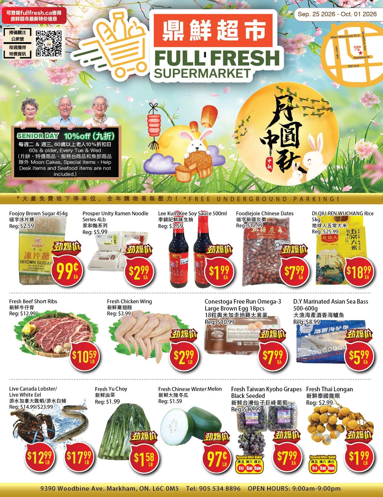 Full Fresh Supermarket Flyer September 25 to October 1