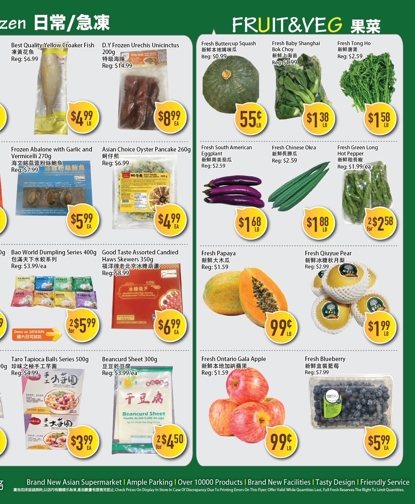 Full Fresh Supermarket Flyer September 25 to October 1
