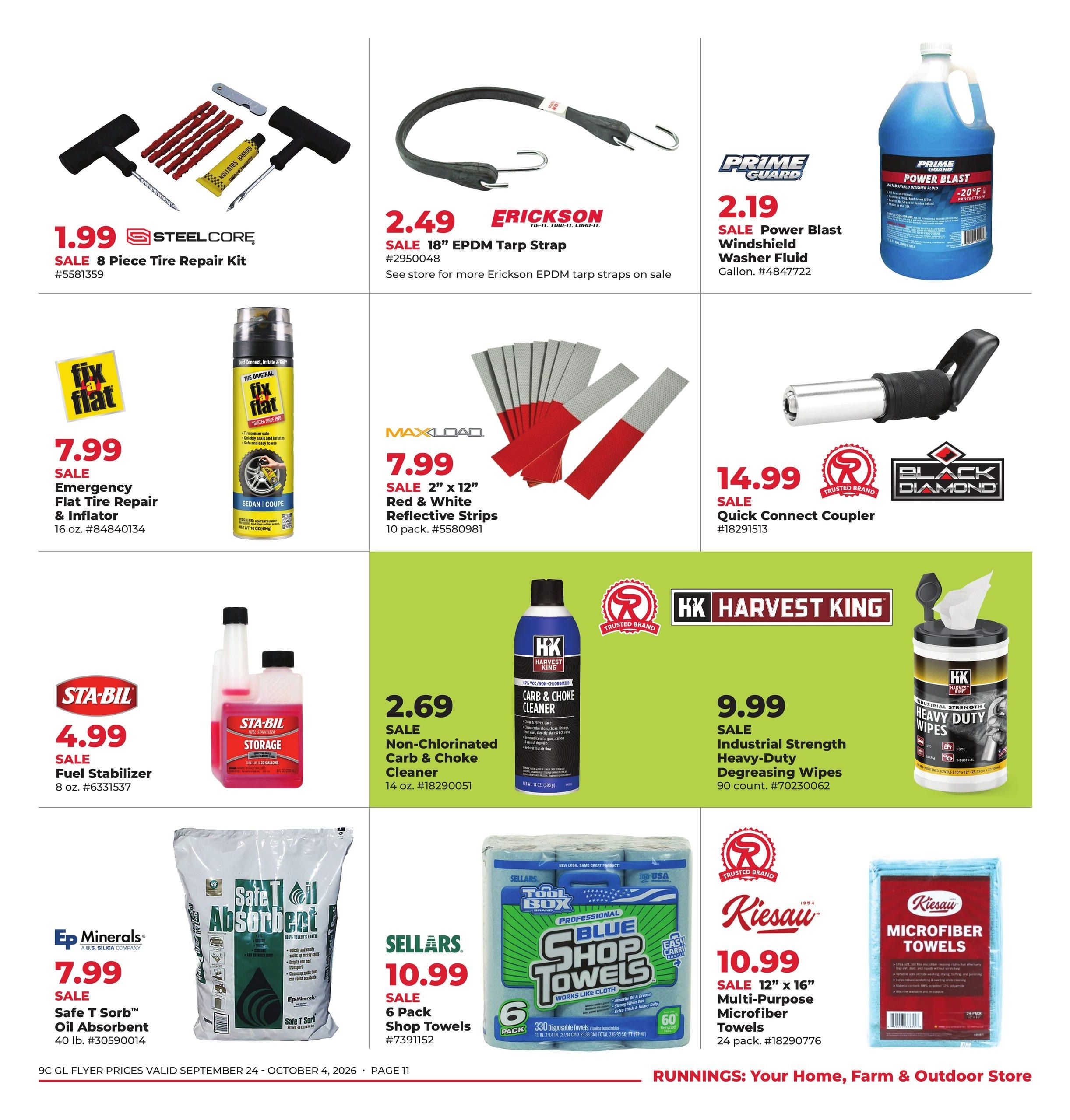 Runnings (Aurora Area, IL) October Kick-Off! Weekly Ad September 24 - October 4, 2026