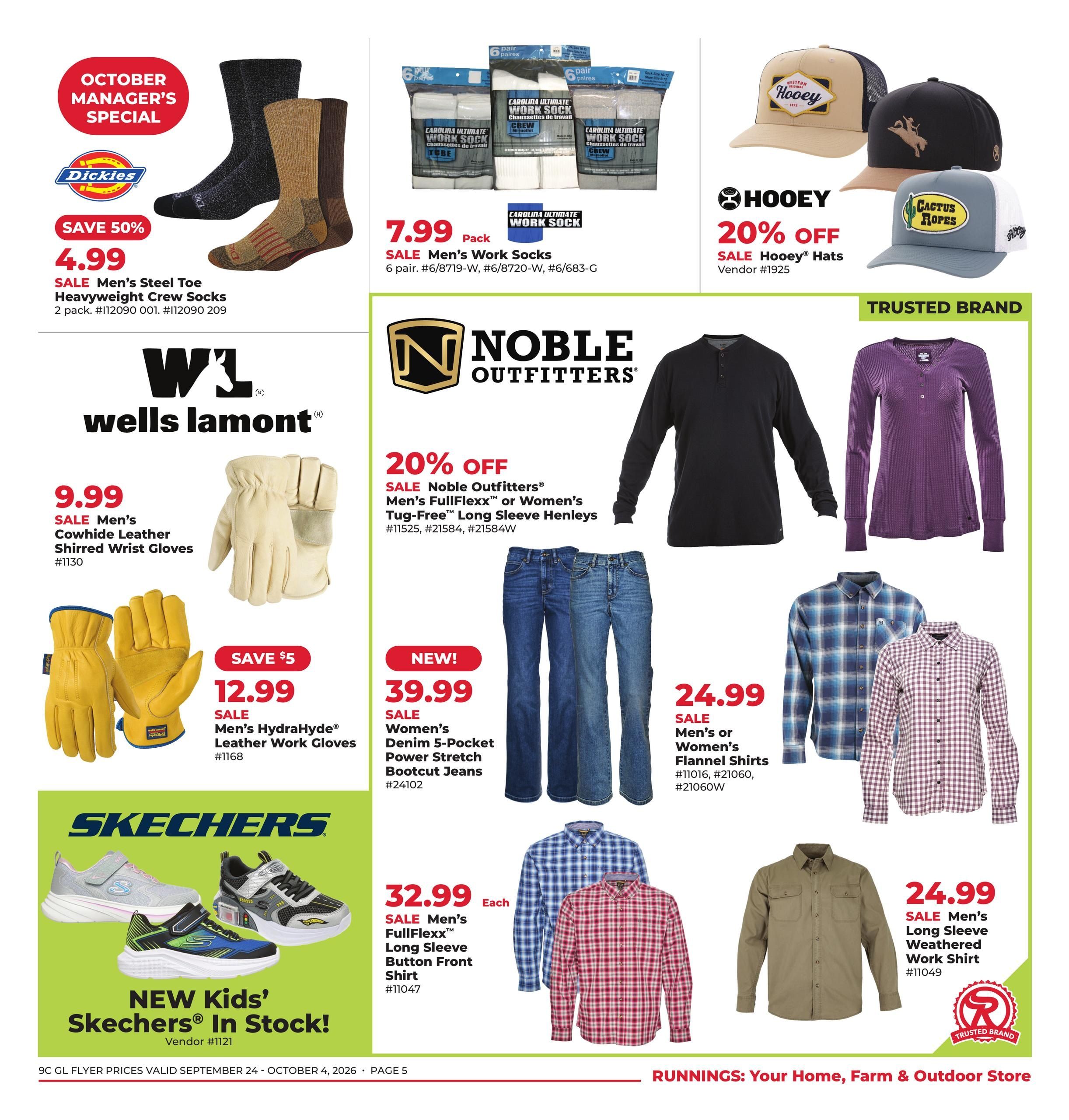 Runnings (Aurora Area, IL) October Kick-Off! Weekly Ad September 24 - October 4, 2026