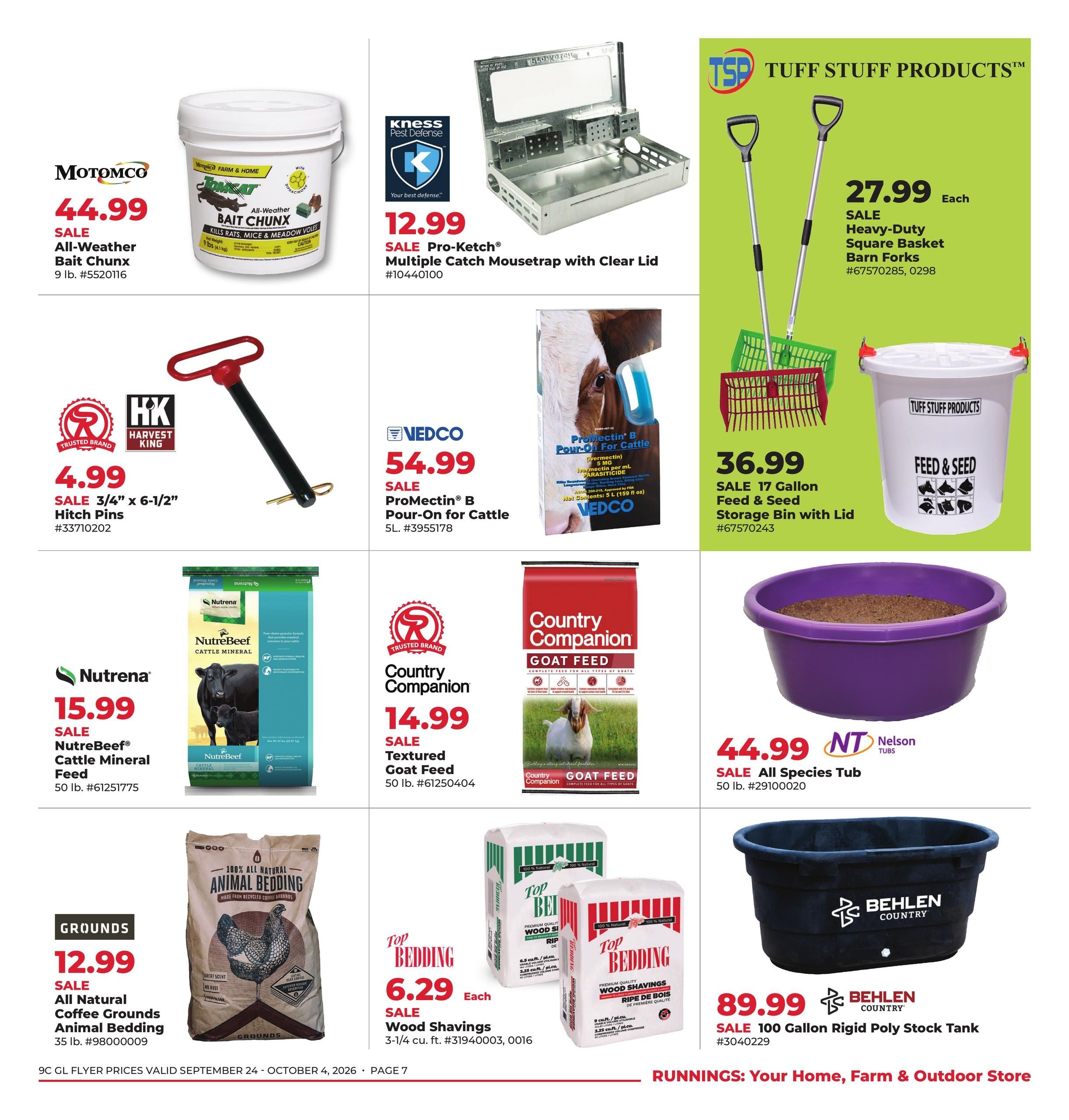 Runnings (Aurora Area, IL) October Kick-Off! Weekly Ad September 24 - October 4, 2026