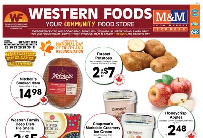 Western Foods Flyer September 25 to October 1
