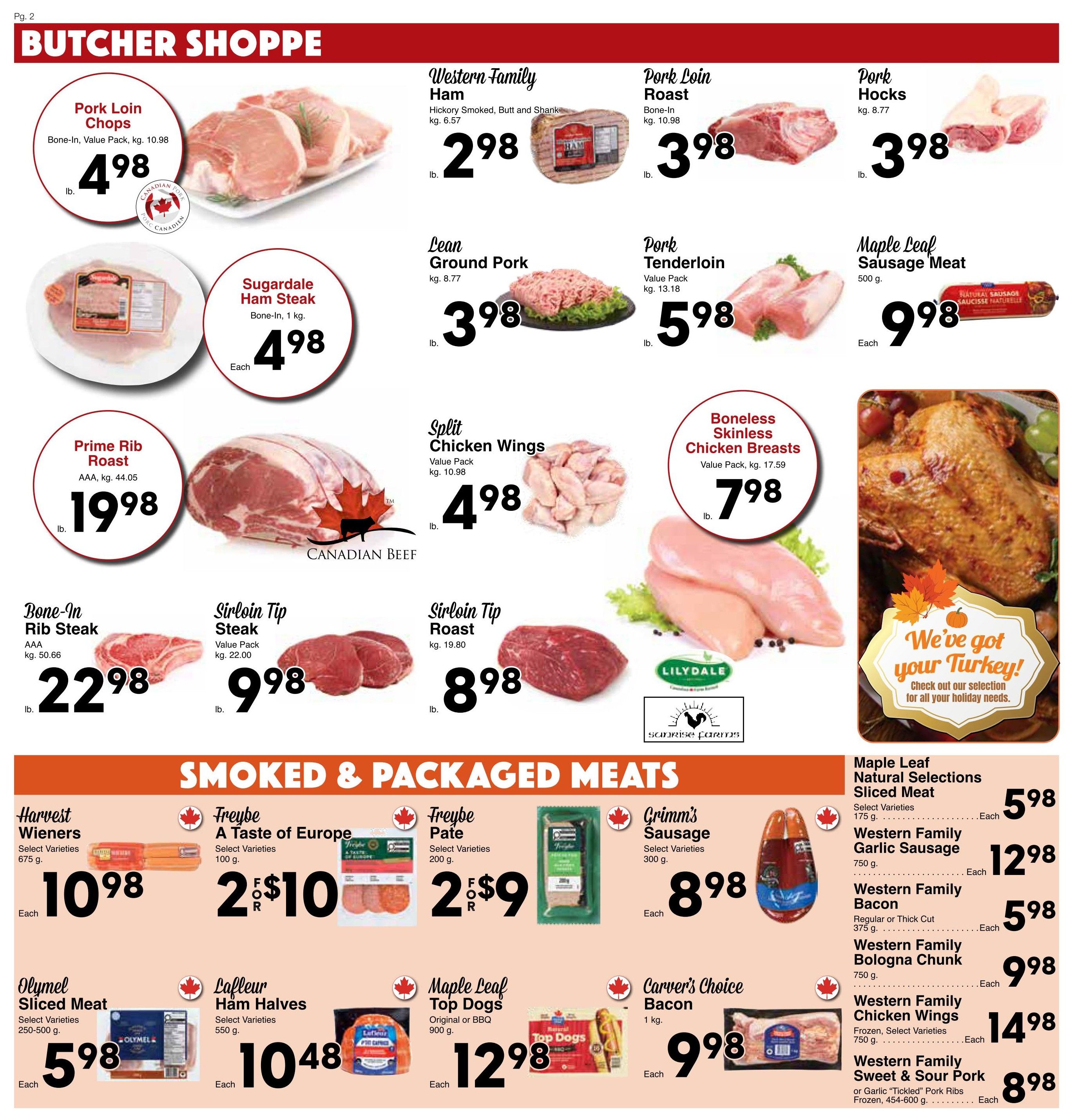Western Foods Flyer September 25 to October 1