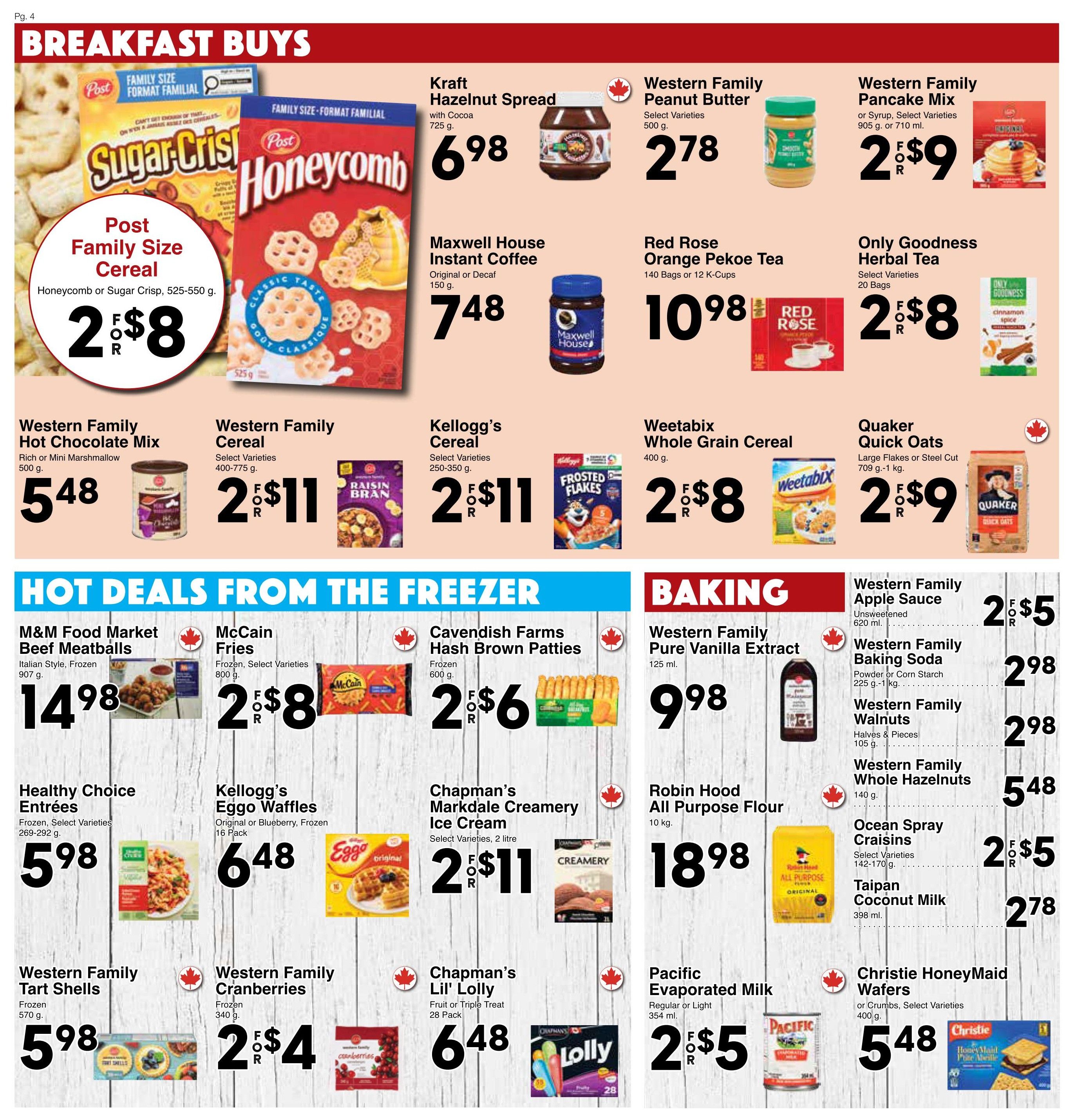 Western Foods Flyer September 25 to October 1
