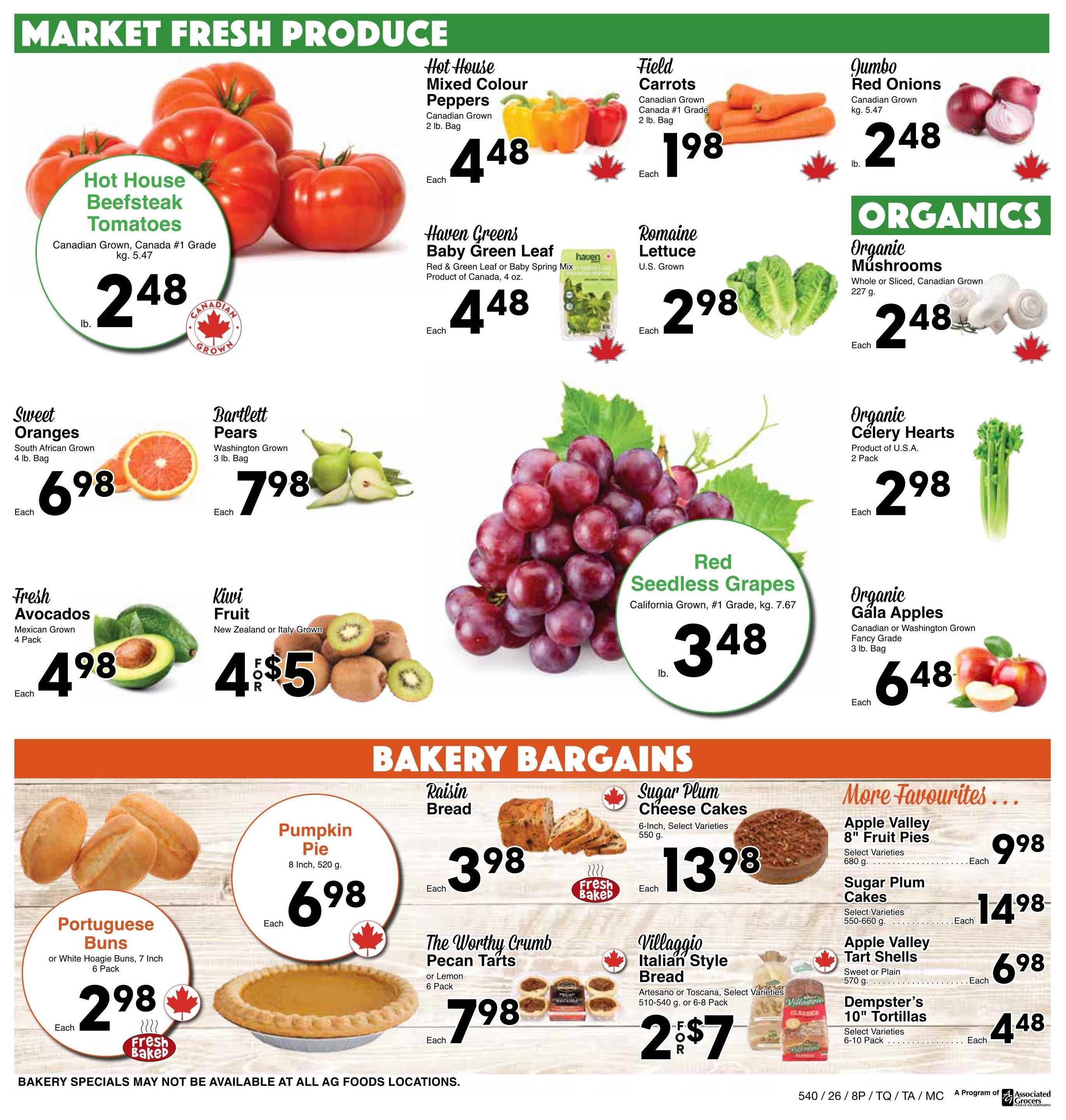 Western Foods Flyer September 25 to October 1