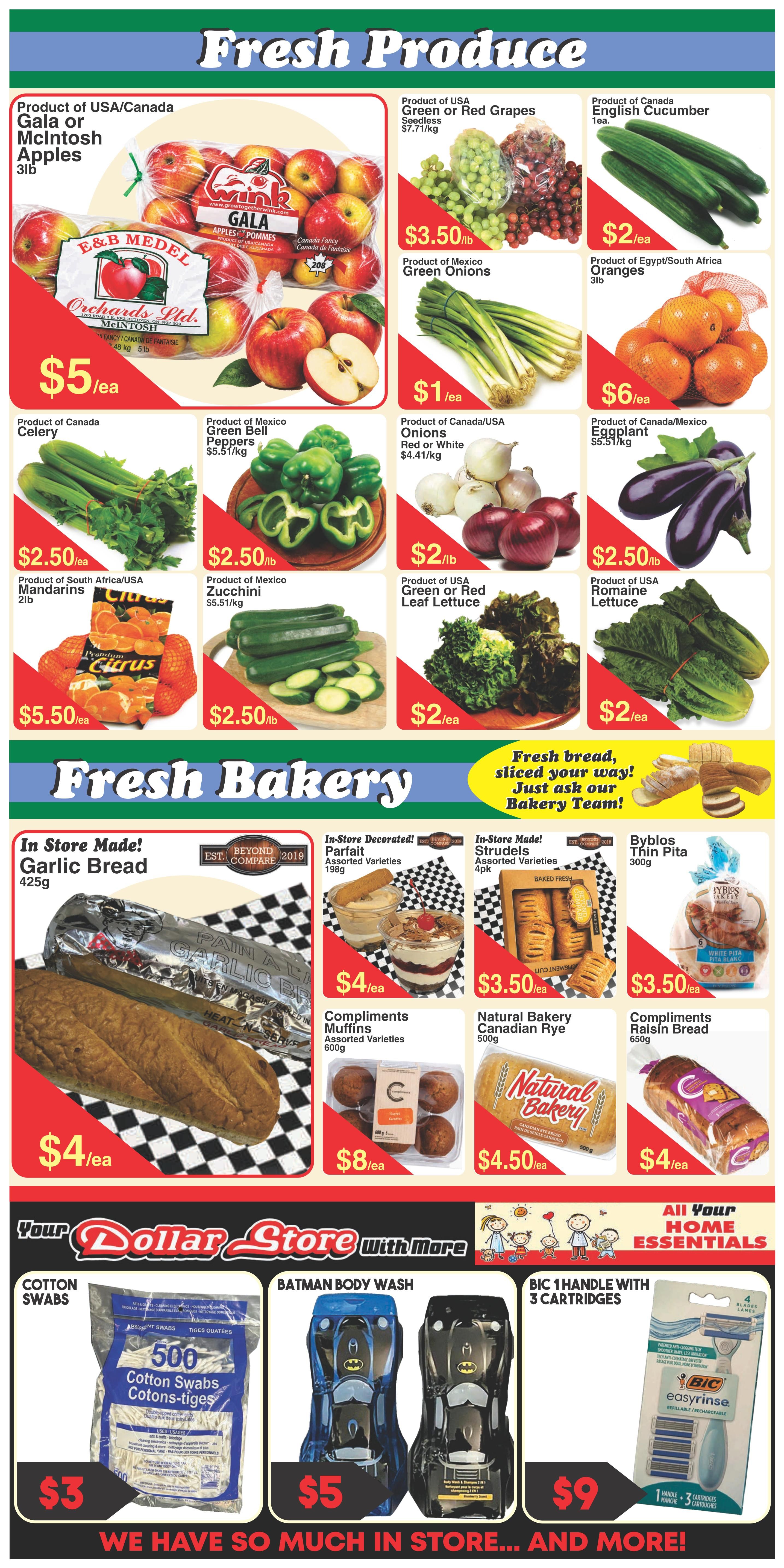 Fresh Market Foods Flyer September 25 to October 1
