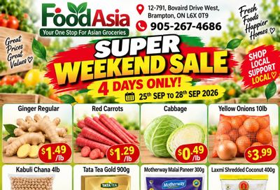 FoodAsia Flyer September 25 to 28