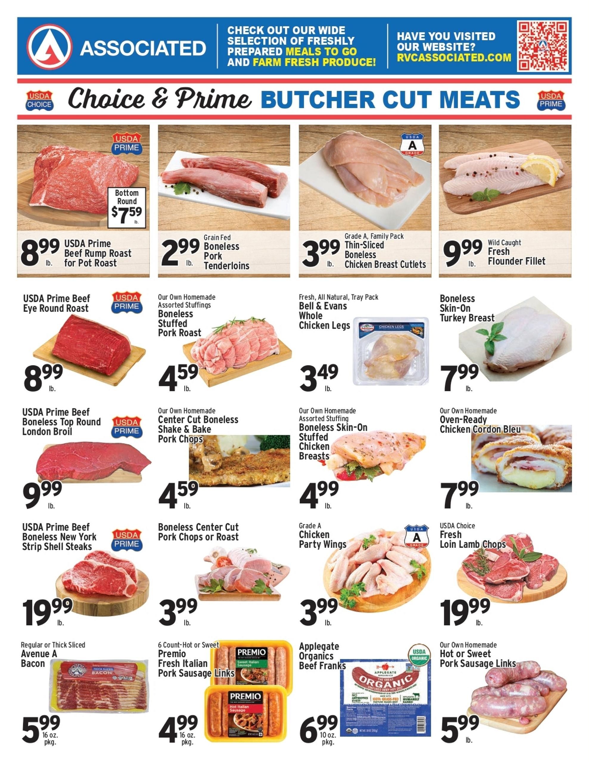 Associated Supermarkets (Carle Place Area, NY) Weekly Ad September 25 - October 1, 2026