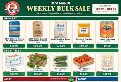 DesiMandi Flyer September 25 to October 1