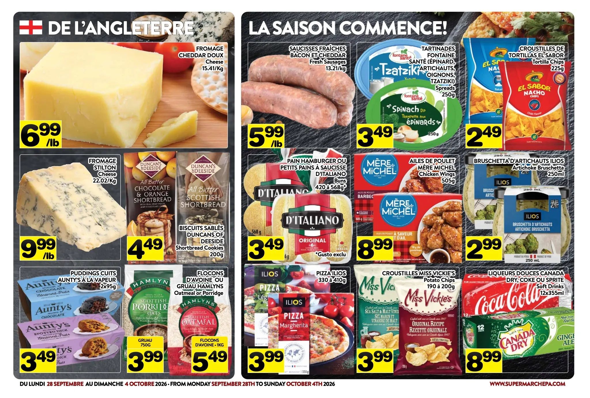 Supermarche PA Flyer September 28 to October 4