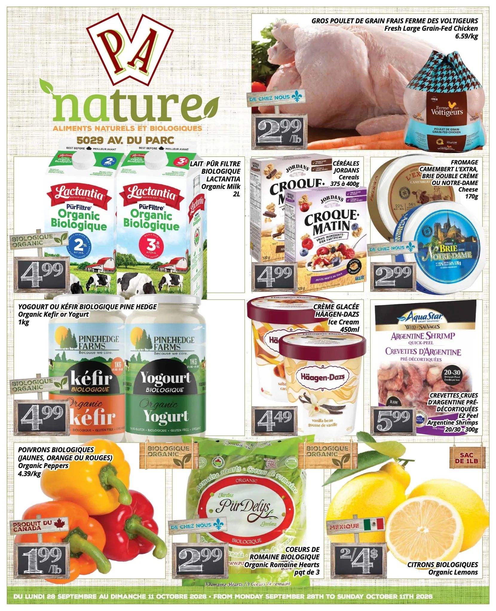 PA Nature Flyer September 28 to October 11