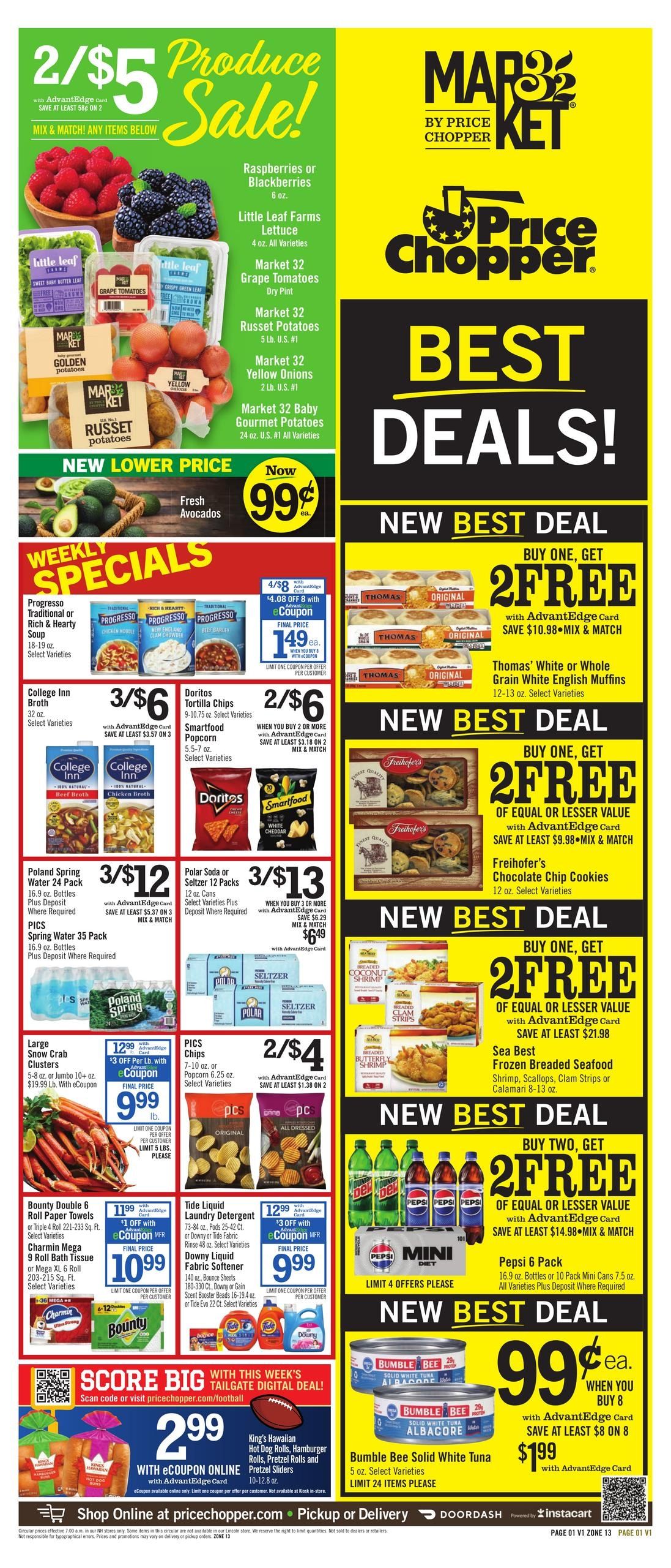 Price Chopper (Franconia Area, NH) Weekly Ad September 27 - October 3, 2026